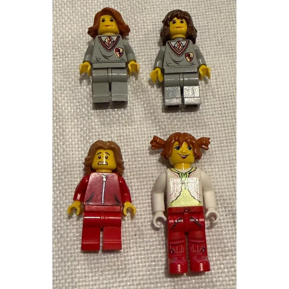 LEGO Harry Potter‎ Hermione Granger Ginny Weasley Minifigures Lot of 4 H031